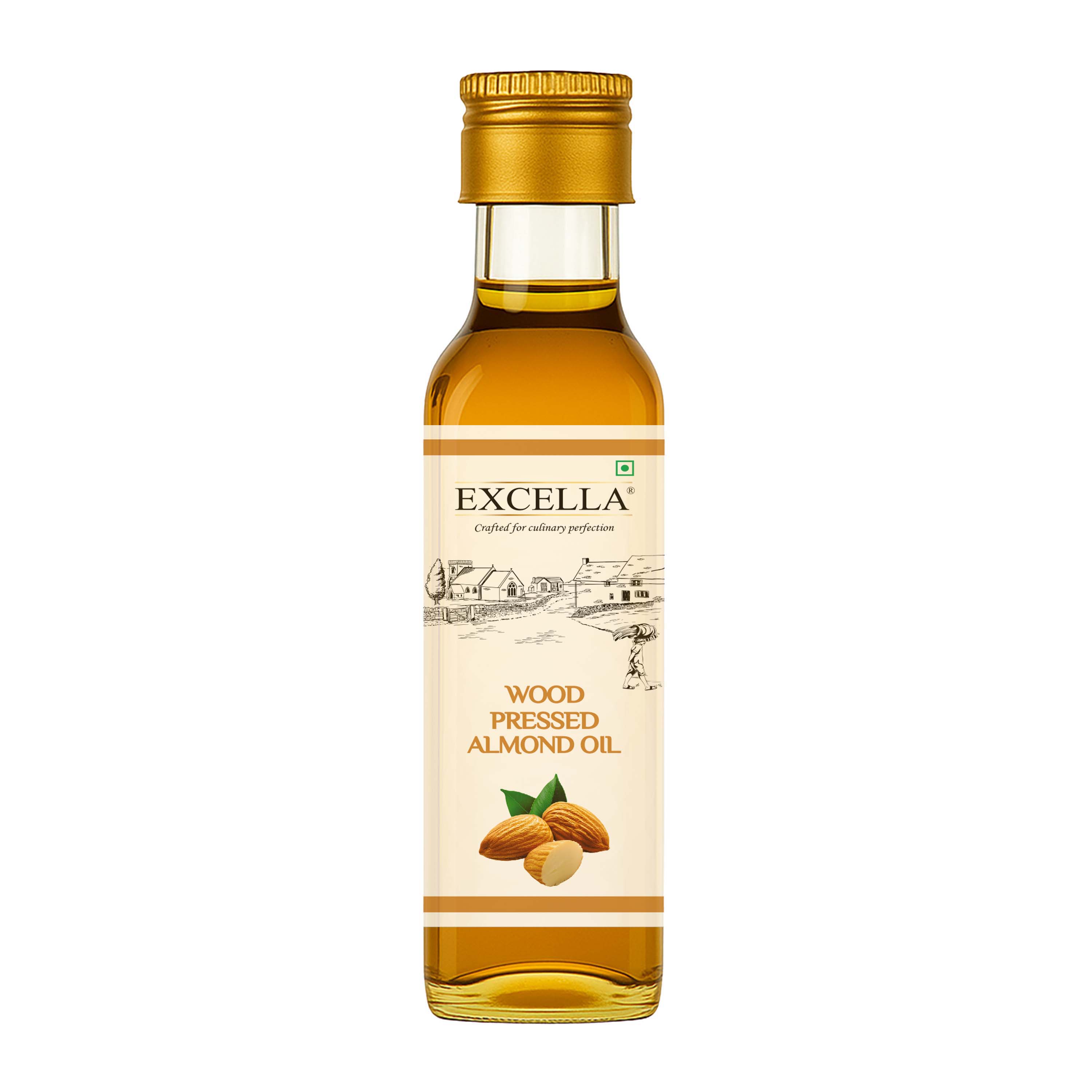 Wood Pressed Almond Oil - 100 ml