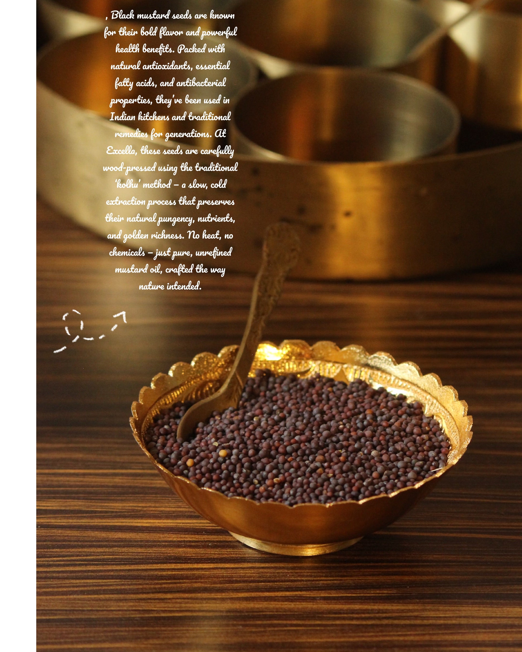 Wood Pressed Mustard Oil - 1 Litre