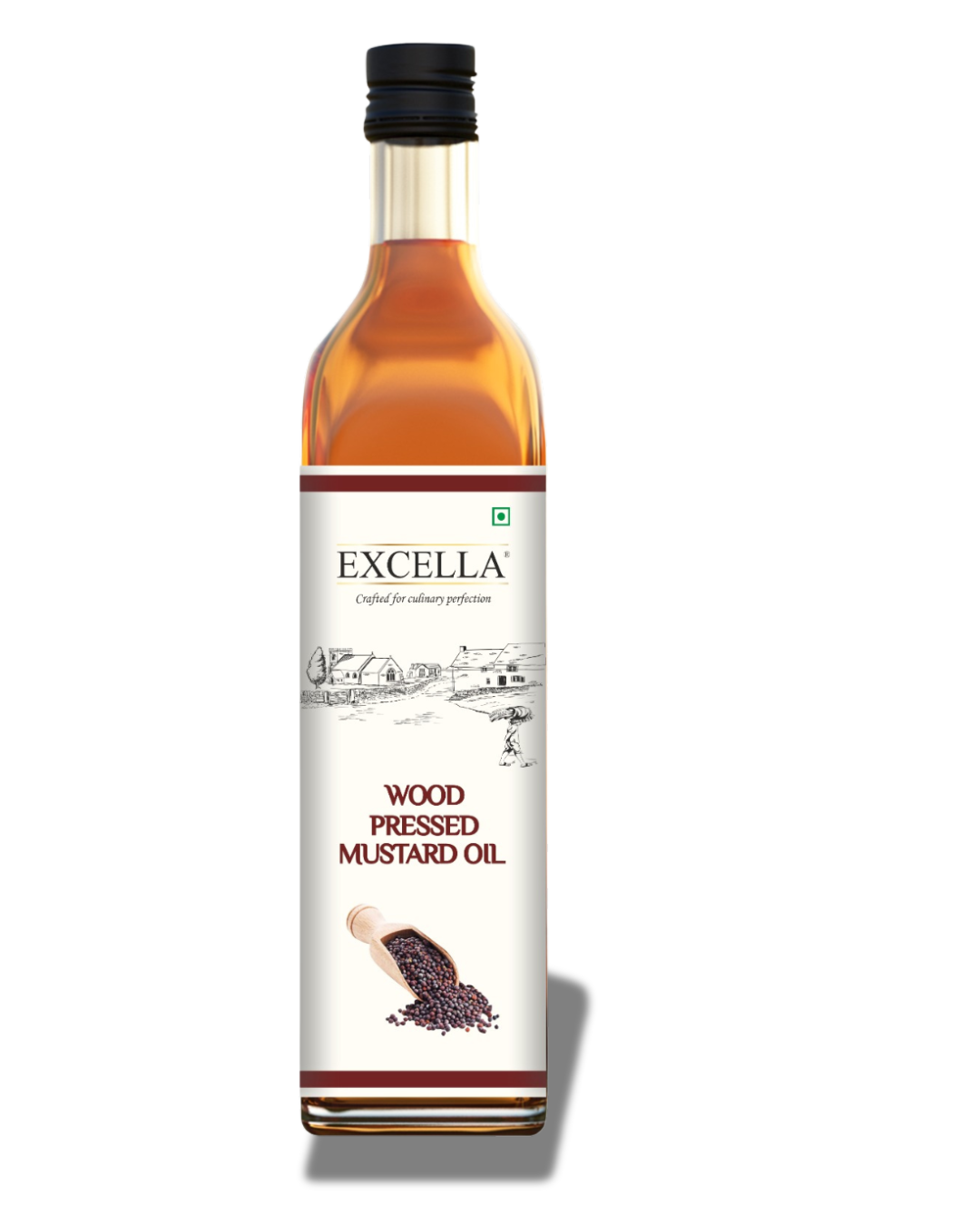 Wood Pressed Mustard Oil - 1 Litre