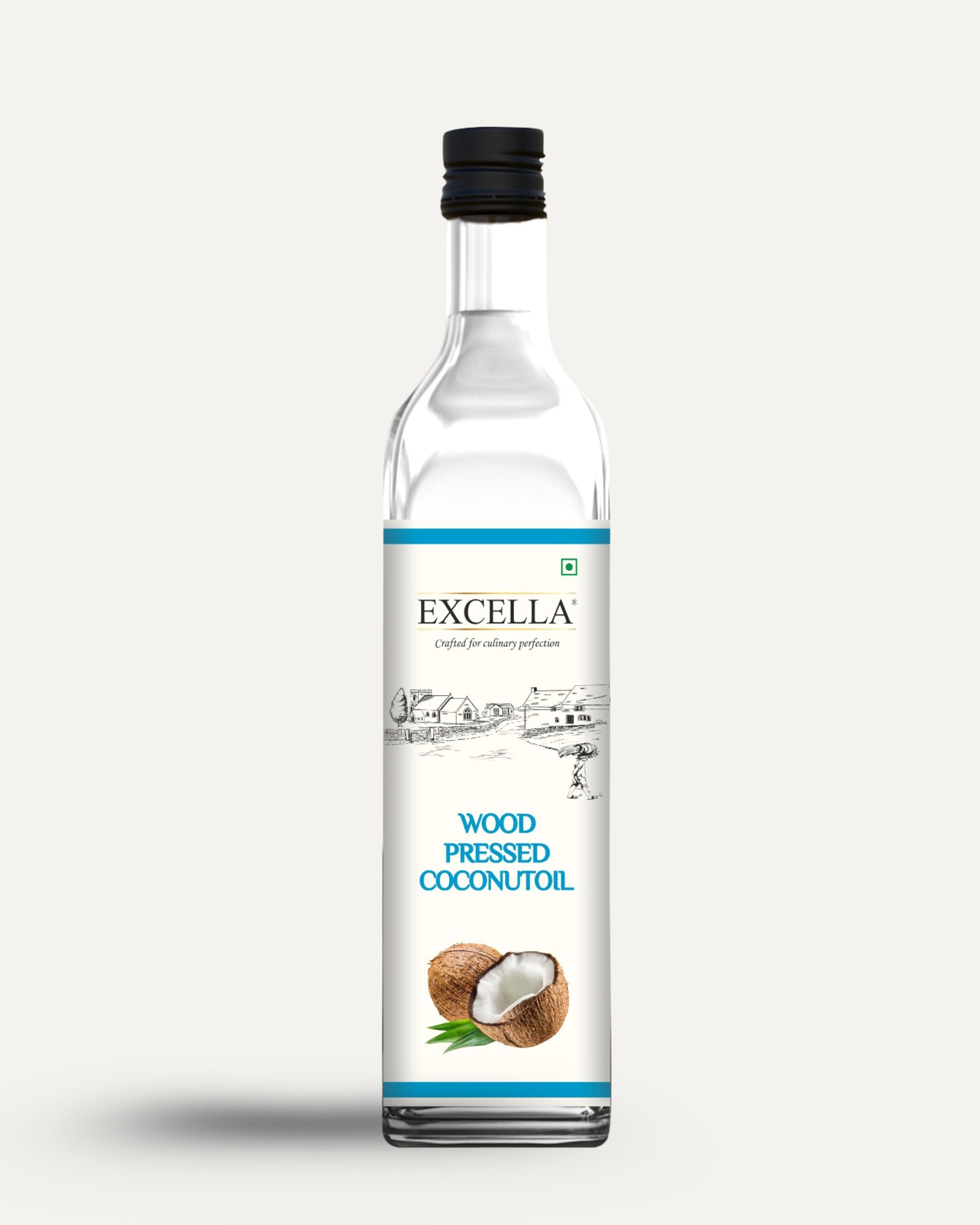 Wood Pressed Coconut Oil - 1 Litre