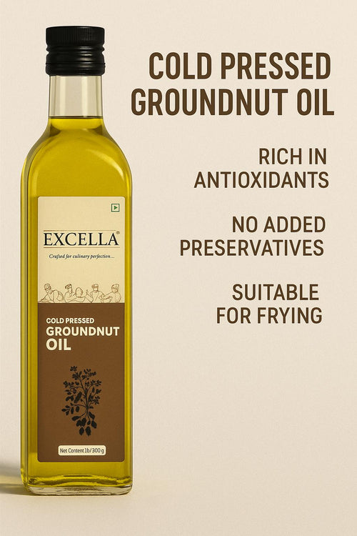 Cold Pressed Groundnut Oil