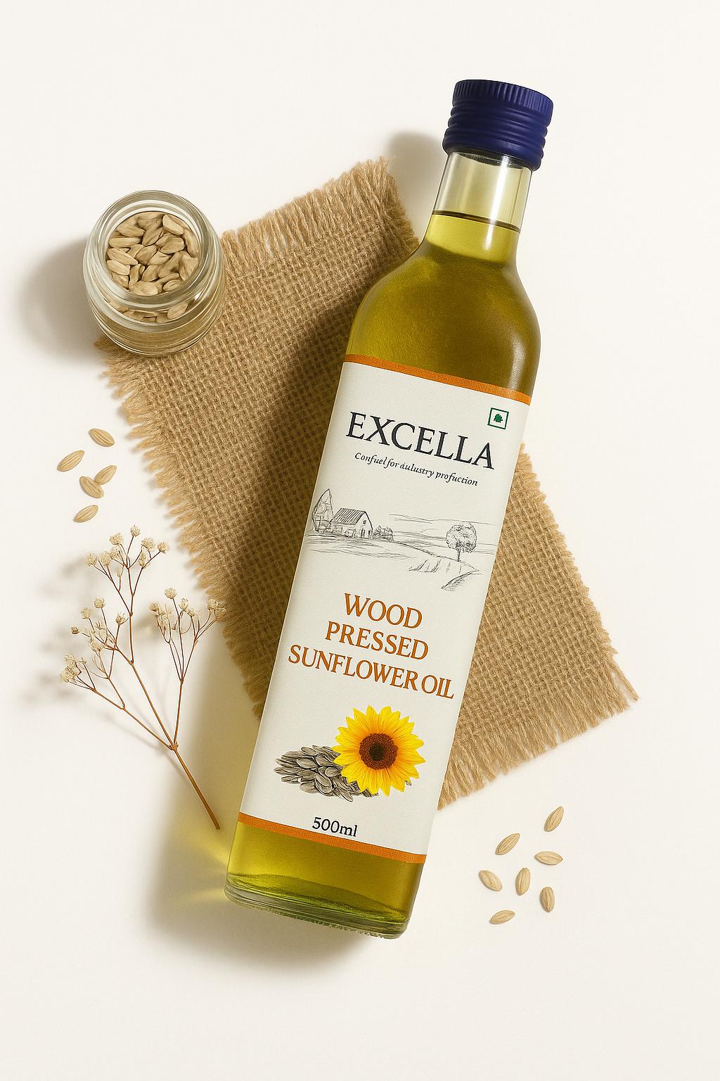Wood Pressed Sunflower Oil