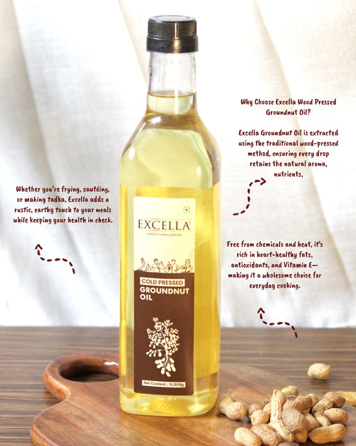 Cold Pressed Groundnut Oil
