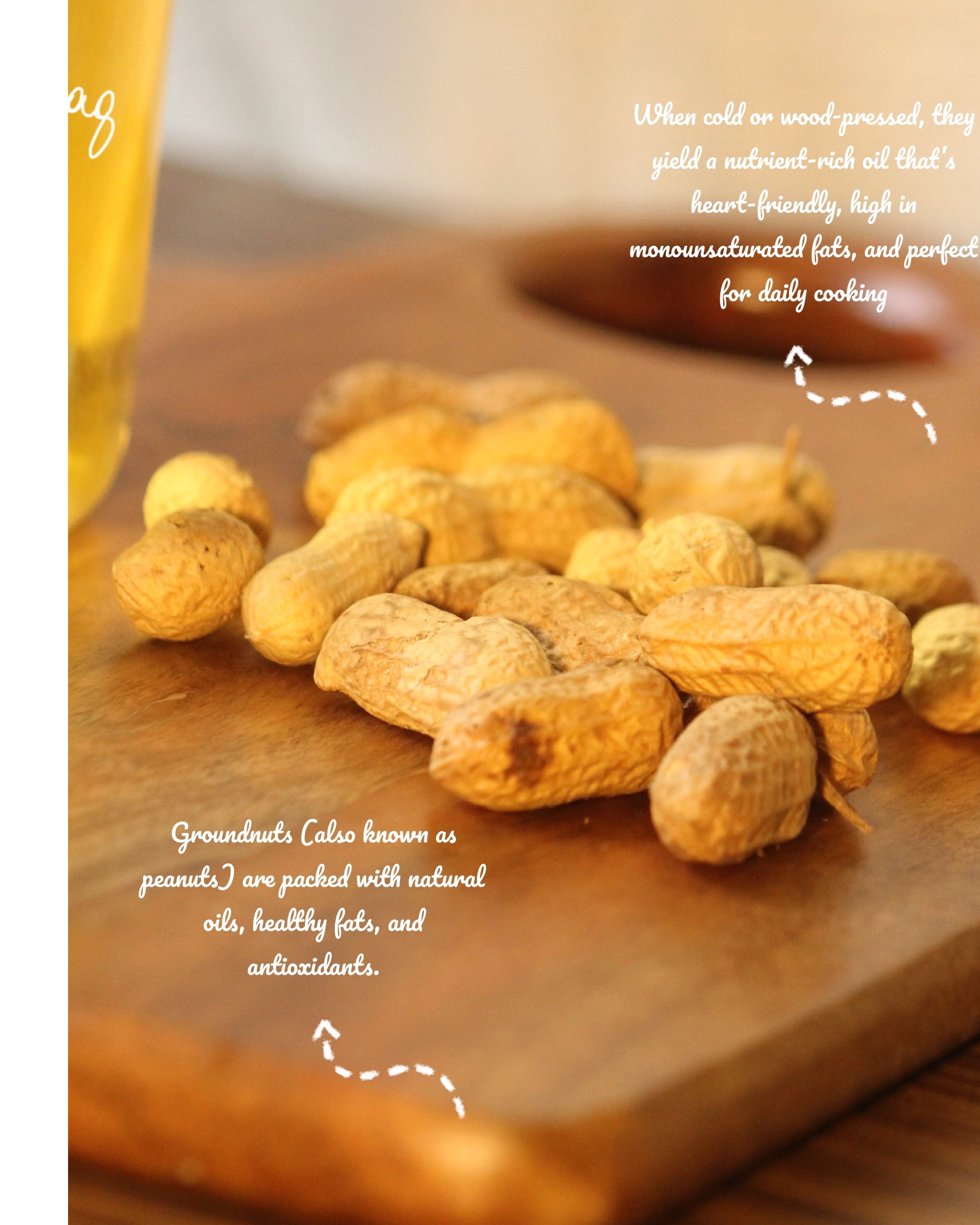 Cold Pressed Groundnut Oil - 1 Litre