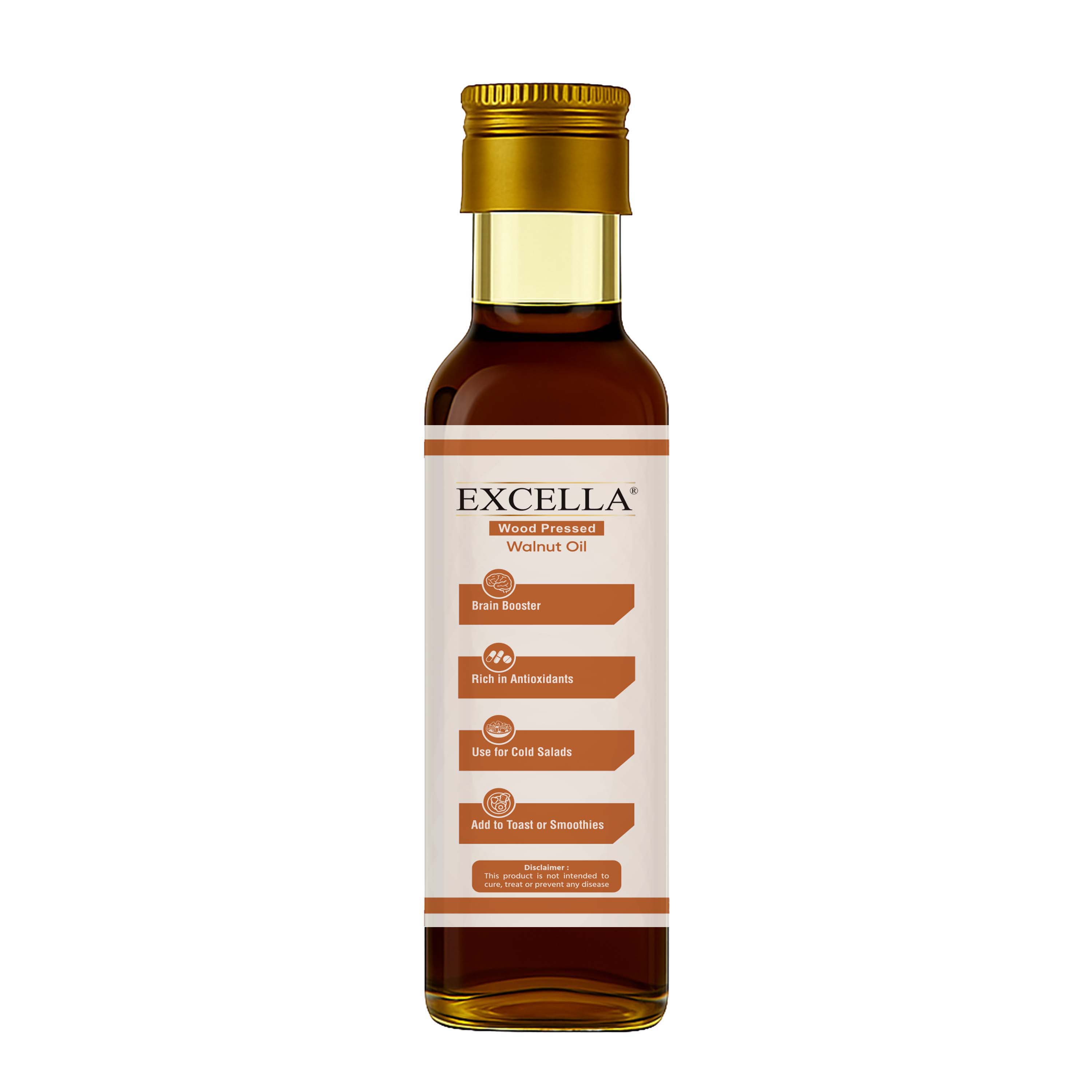 Wood Pressed Walnut Oil - 100 ml