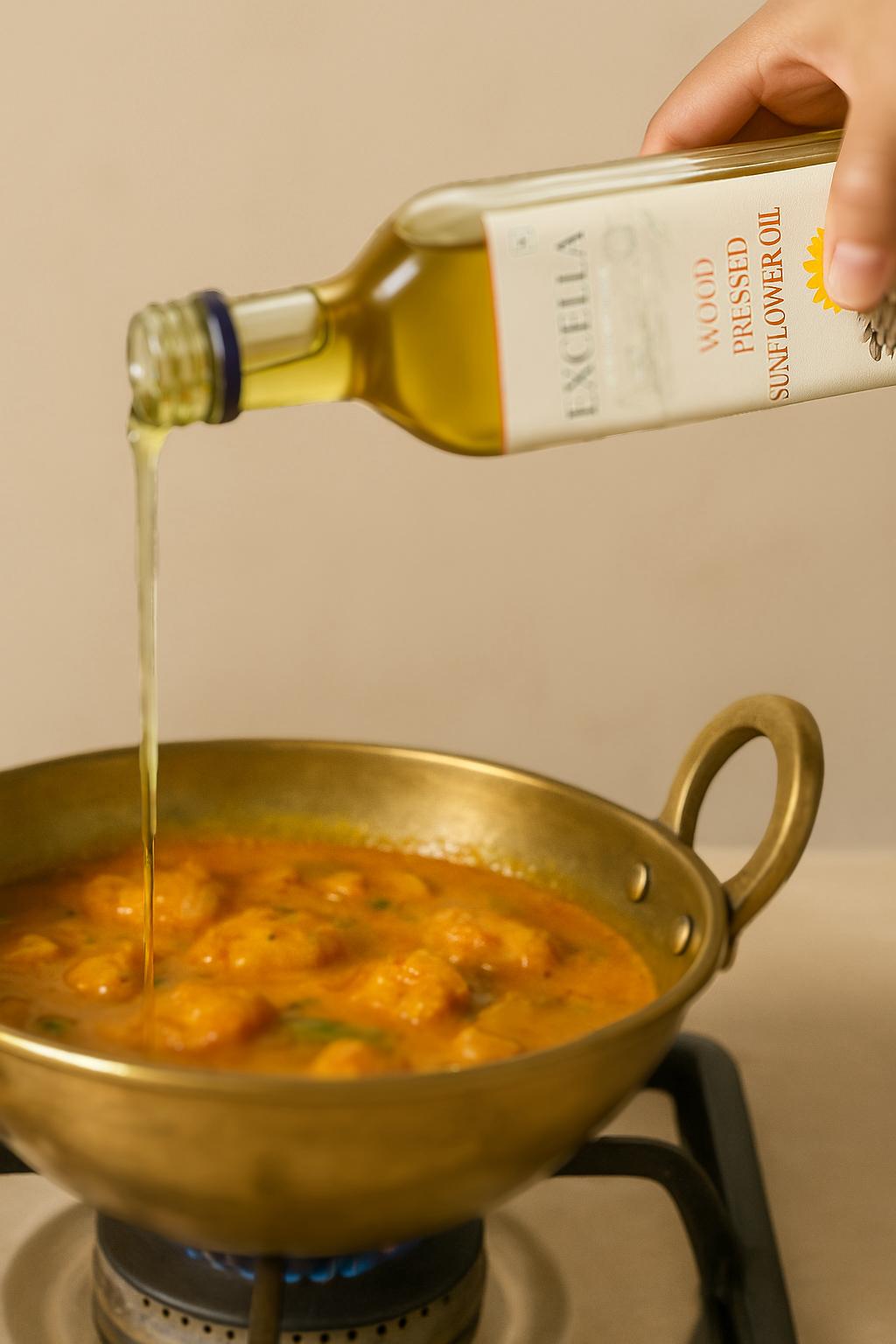 Wood Pressed Sunflower Oil