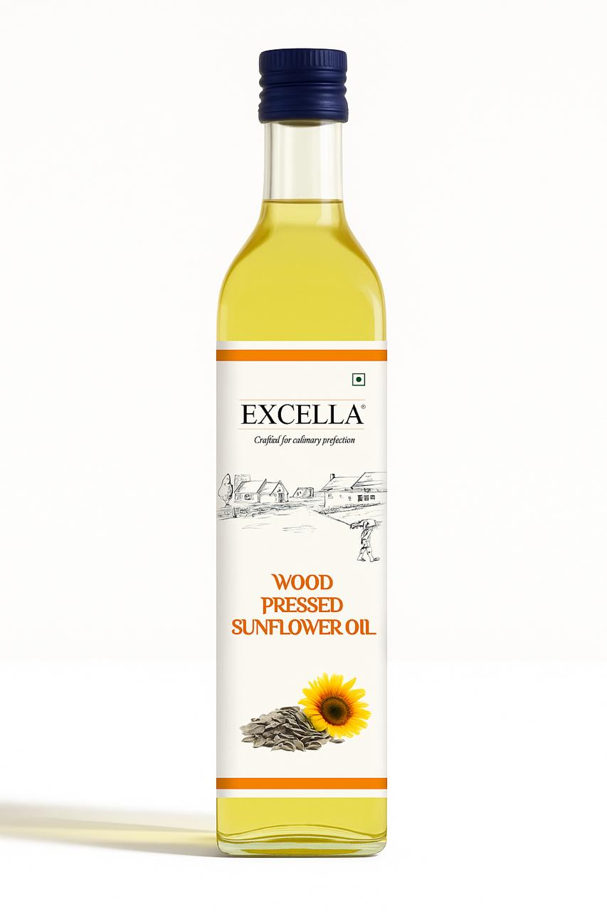 Wood Pressed Sunflower Oil